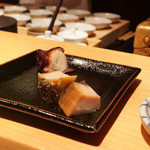 鮨 尚充 - 蝦夷鮑、たこ