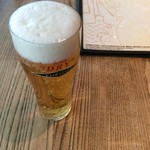 シンガポール・シーフード・リパブリック - サービスの生ビール