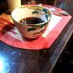 Yasai Izakaya Genki - エチオピアコーヒー。入れている時は、まるで、茶道を見ているかのよう