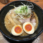 味噌麺処 豆醤 - 味玉味噌らーめん(男味)