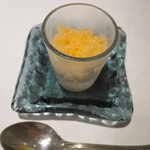 リストランテ サクラ - 人参とみかんのグラニテ