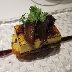 リストランテ サクラ - ブリオッシュの上にフォアグラといちじく