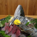 The　dining　YOSA八右衛門 - ハマチ、車エビ、サワラ