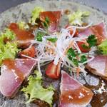 大地 - 長崎県産 寒ブリのカルパッチョ