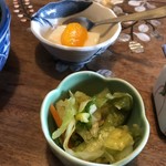 Tonkatsu Oomachi - 漬物とデザート