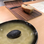 サンプリシテ - 自家製パンと黒ごまバター