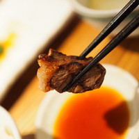 清江苑 池袋西口本店 - 黒毛和牛ランチ 3種盛(カルビ、ロース、カイノミ)