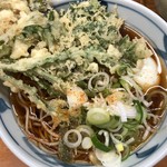 加賀 - 201812春菊天玉そば
