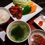 食道園 - スタミナミックス焼肉ランチ800円