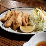 とくべえ駅前店 - イカの香味揚げ