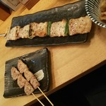 Dekai Yakitori To Oosaka No Kushikatsu Nidaime Marutani Shouten - 