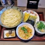 野らぼー - 本日の定食 釜揚げうどん