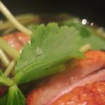 手打ち蕎麦 ほかげ - 鴨せいろ　ズームアップ