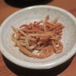 手打ち蕎麦 ほかげ - おとおし　ズームアップ