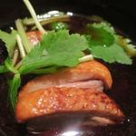 手打ち蕎麦 ほかげ - 鴨せいろ　ズームアップ