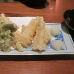 手打ち蕎麦 ほかげ - 筍と山菜天婦羅（静岡等）