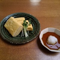 そば会席 立会川 吉田家 - 玉子焼