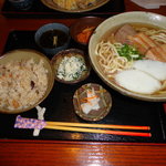 真壁ちなー - そばセット