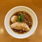 中華そば うえまち - ねぎまで気合の入った醤油ラーメンです