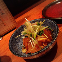 神楽坂 鴨匠 - 鶏わさ　\518