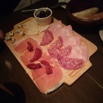 テルミニ - ハムとチーズの盛り合わせ