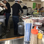 ラーメン力 - 厨房の様子