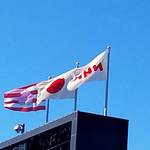 秩父宮ラグビー場 売店 - 君が代を唱えて涙ぐむ。。。