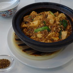 土鍋マーボーごはん