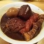 分家 無邪気 - 味噌おでん盛り合わせ