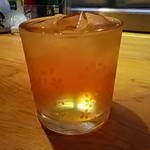 分家 無邪気 - ウメ酒ソーダ割