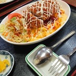 味処　壱・弐・参 - オムカツ 800円