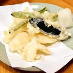 魚市場 小松 - アナゴ天婦羅