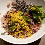 牛しゃぶ牛すき食べ放題 但馬屋 - 十五穀米