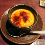 りょうりや 御旅屋 - 和三盆焼きプリン