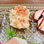 創作イタリアン Gemelli - ポテトサラダ ガーリックが食欲をそそります♪