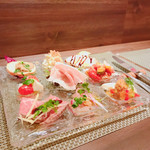 創作イタリアン Gemelli - ちょっと角度を変えて撮ってみよ(*´ー｀*)