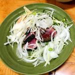 魚市場 小松 - カツオの塩たたき