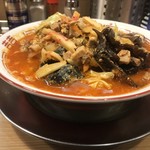 煮干そば 流。 - 『辛湯(カラタン)』 大盛