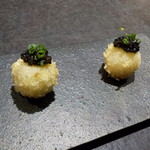 十皿 - ゆり根　キャビア