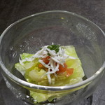 十皿 - 淡路レタスのサラダ