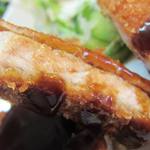 とり雅 - とんかつの肉厚