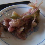 さんまラーメンに付く漬物