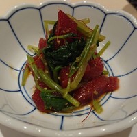 鮨 みや川 - 鮪のよつば和え