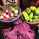 Tsuge - 新鮮でおいしそうな野菜たち