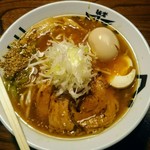 麺者風天 - 焦がし醤油ラーメン 650円