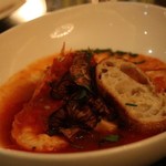 ザ ロビーラウンジ - 魚介のトマト煮　手長エビ、鯛