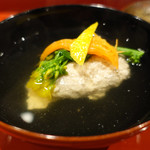 割烹 新多久 - 子皮煮