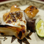 割烹 新多久 - 幽庵焼　どんびこ塩こうじ