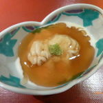 みこころや - 先付（真鱈の白子と汲み上げ湯葉に鼈甲餡かけ） 