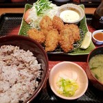 大戸屋 - 牡蠣フライ定食